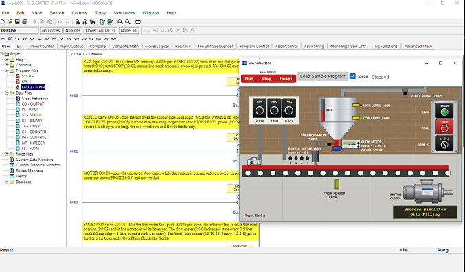PLC Training Simulator (image for) PLC Training Simulator